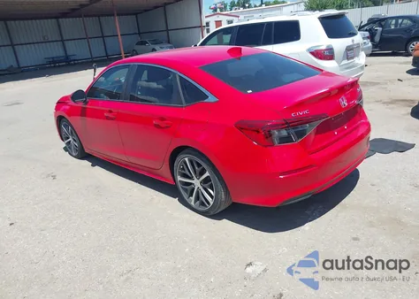 2022 Honda Civic Touring из США, поврежденный, VIN 2HGFE1F93NH307965